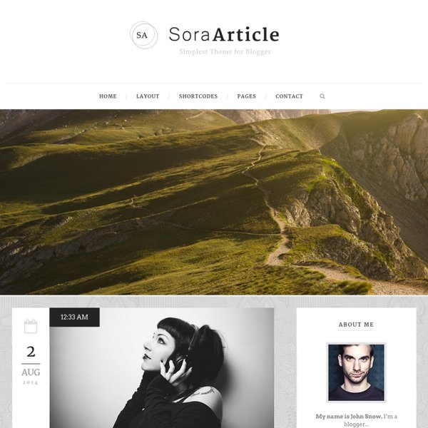 SoraArticle Site