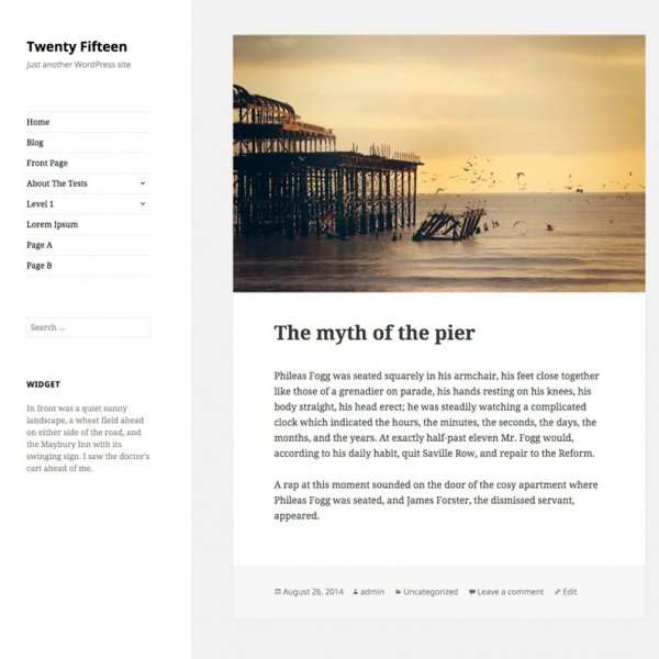 TwentyFifteen Site