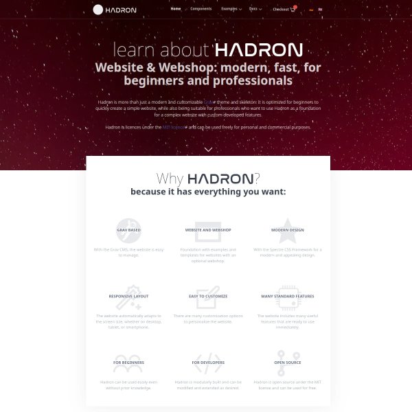 Hadron Site