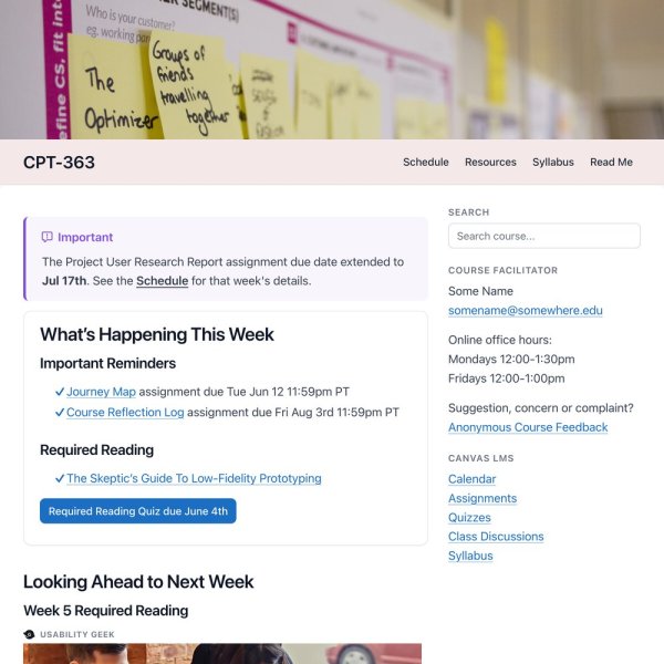 Open Course Hub Site