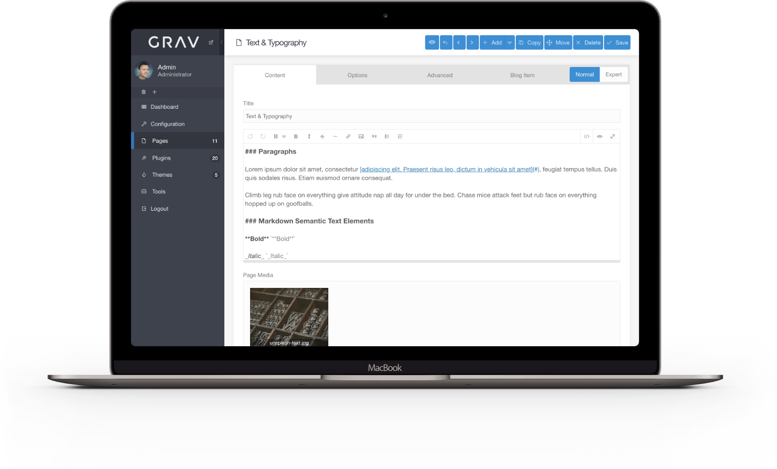 Grav Themes. Startup Stash. Cms. Dotclear.