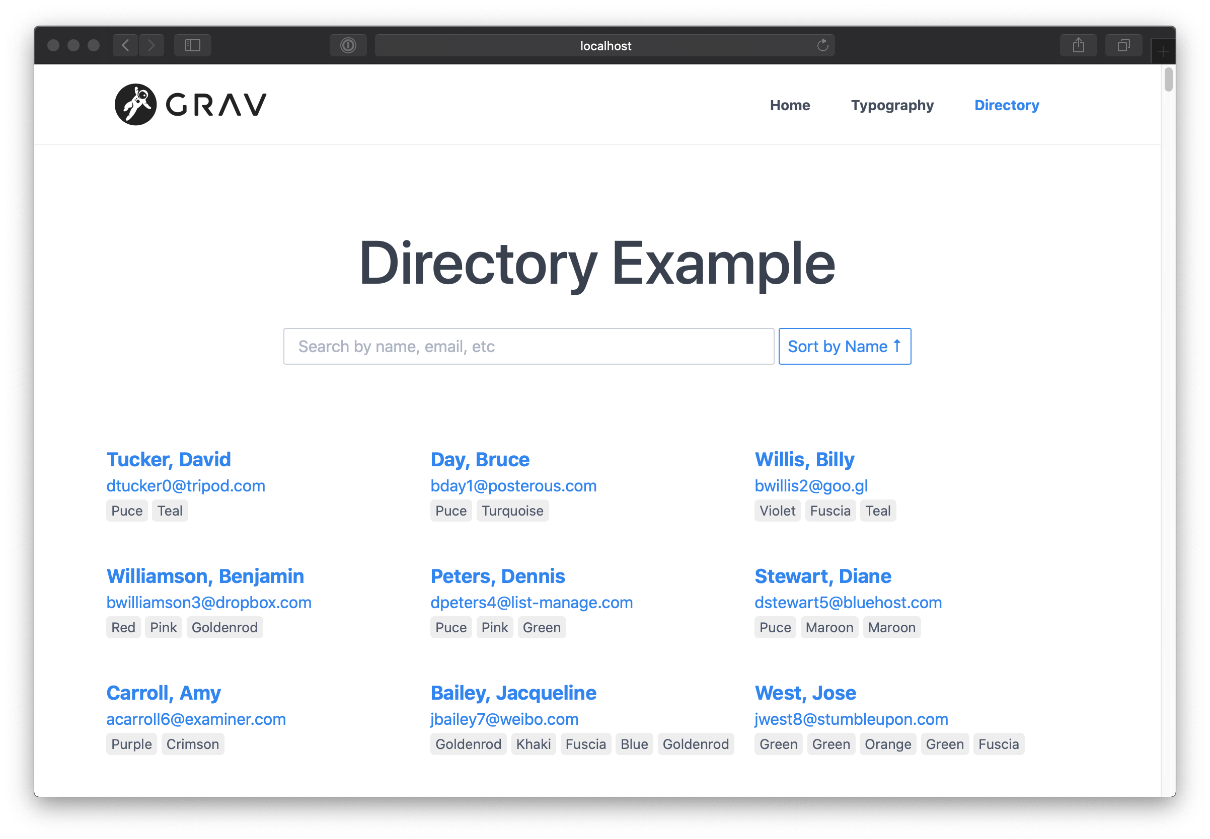 Flex Directory