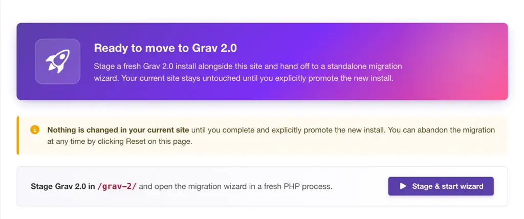 Start Wizard