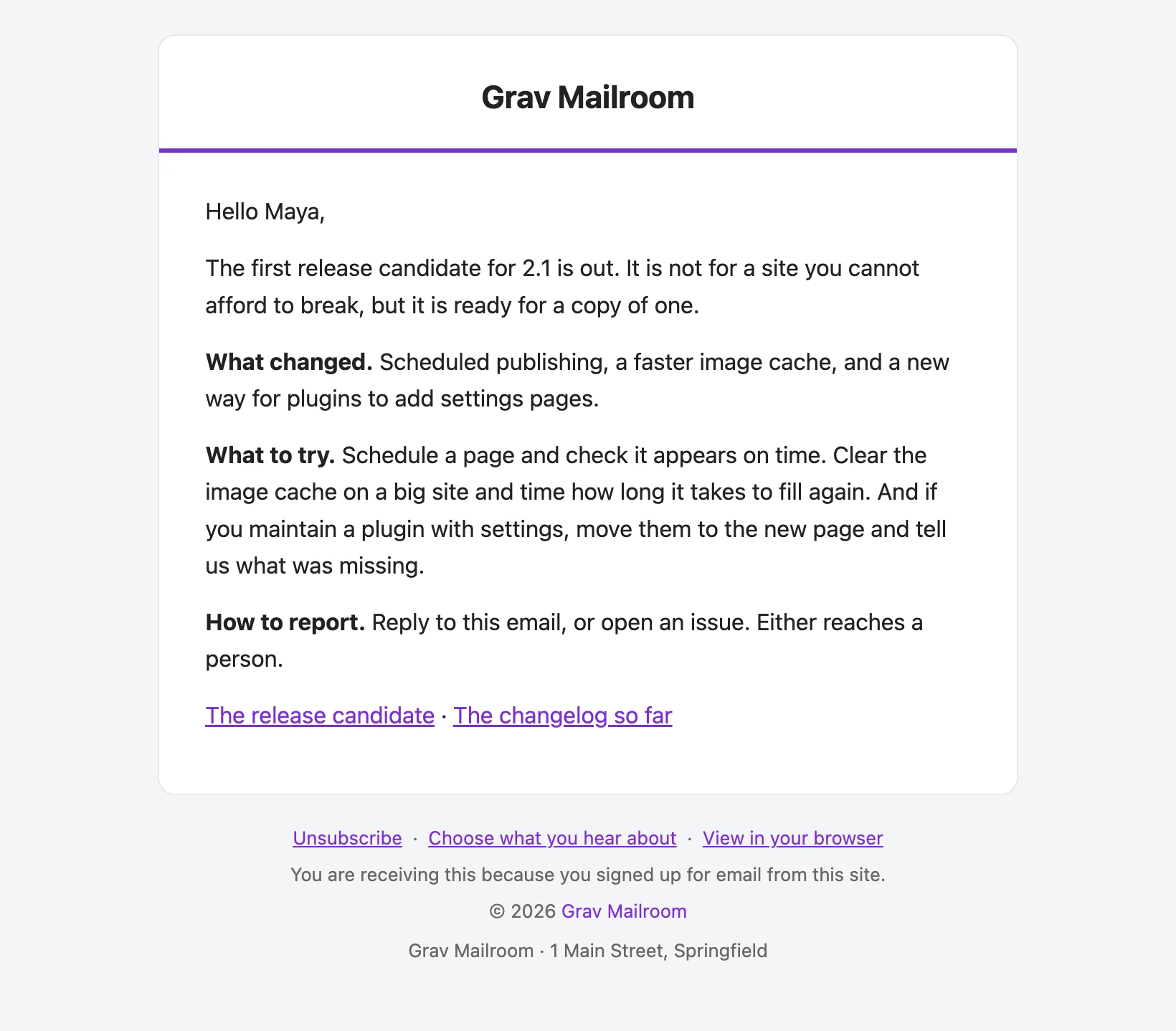 Email in your colors
